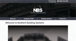 Desktop Screenshot of northernbuildingsystems.com