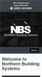 Mobile Screenshot of northernbuildingsystems.com